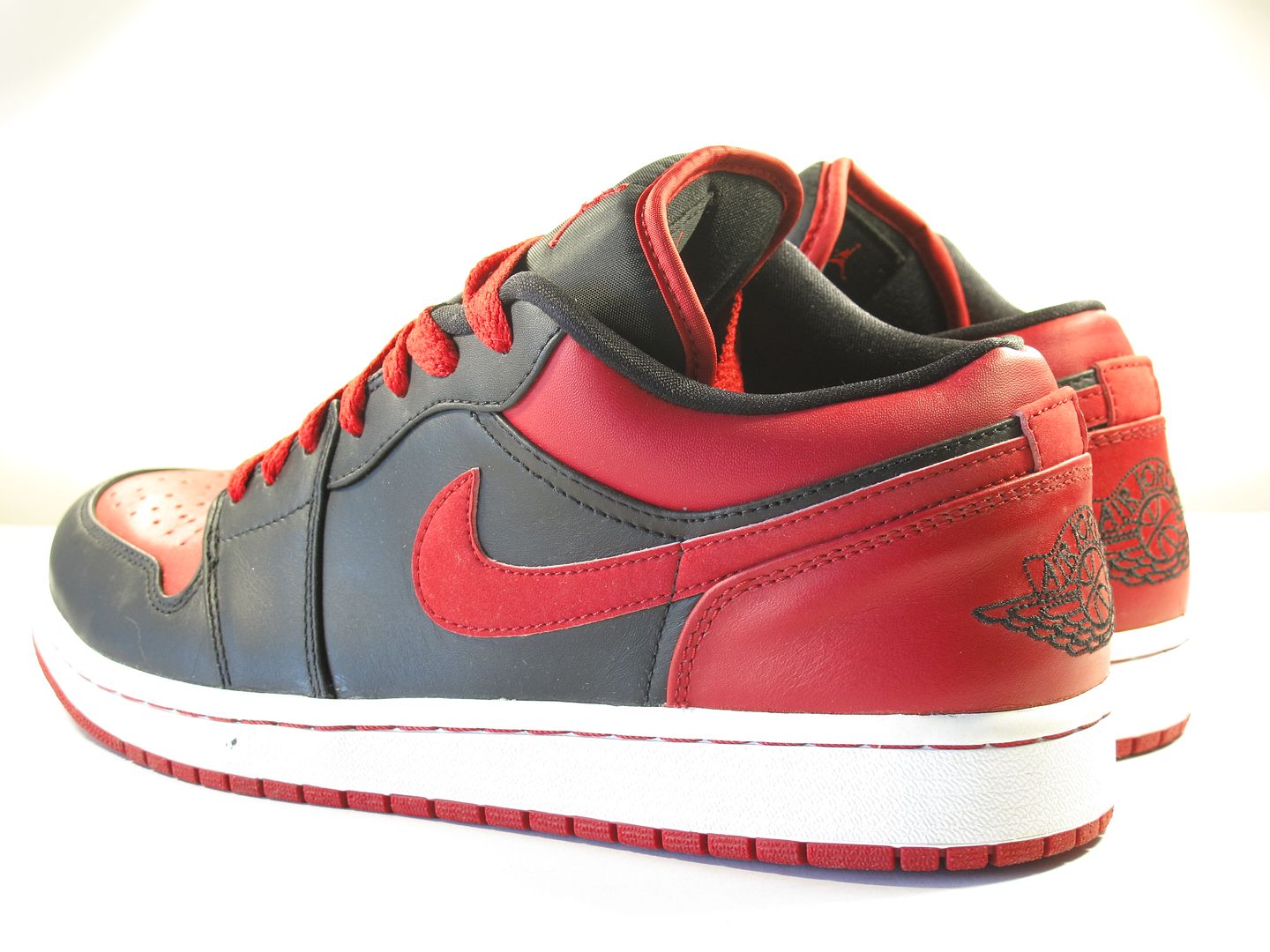 DS NIKE 2008 VINTAGE AIR JORDAN I PHAT LOW BRED 10 | eBay